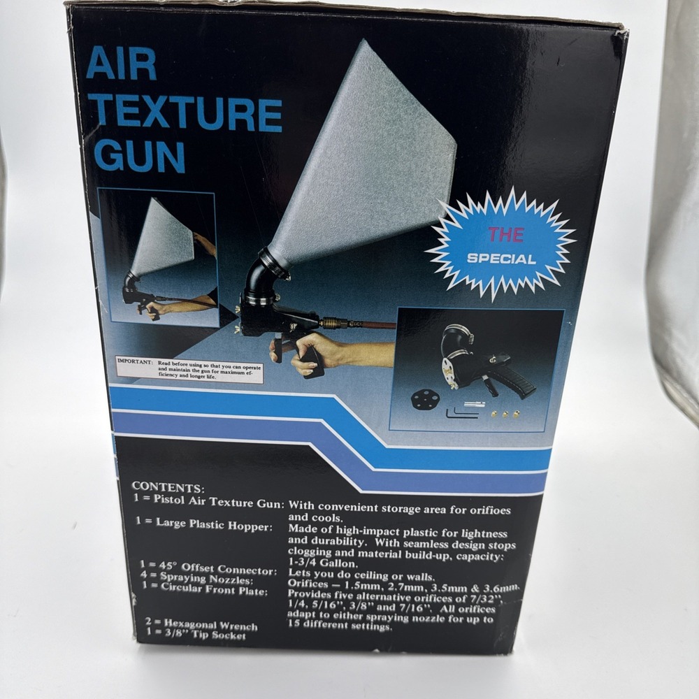 Neiko Air Texture Gun The Special Used Once